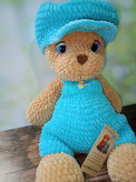 Вязанная авторская игрушка ручной работы в единственном экземпляре.