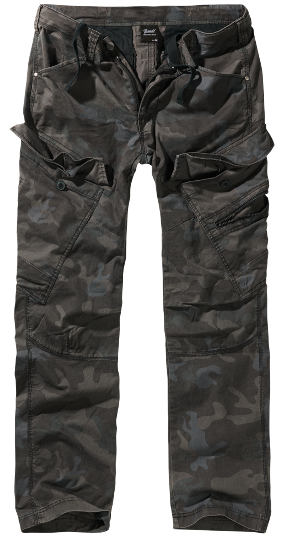 Brandit ADVEN SLIM FIT PANTS darkcamo