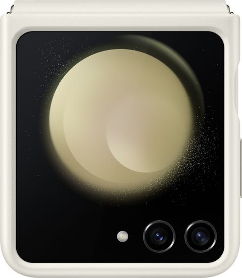 Чехол Samsung Flap Eco-Leather Case Z Flip5 серо-коричневый