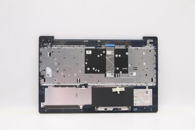 Верхняя панель с клавиатурой (топкейс) для ноутбука Lenovo 5-15IIL05 / ARE / ITL / ALC синяя , раскладка - русская (5CB1B43457)