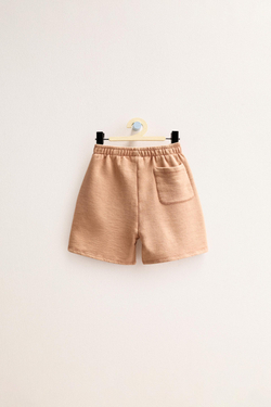 ZARA TIMELESS - ОДНОТОННЫЕ ШОРТЫ, СВЕТЛО-ОРАНЖЕВЫЙ