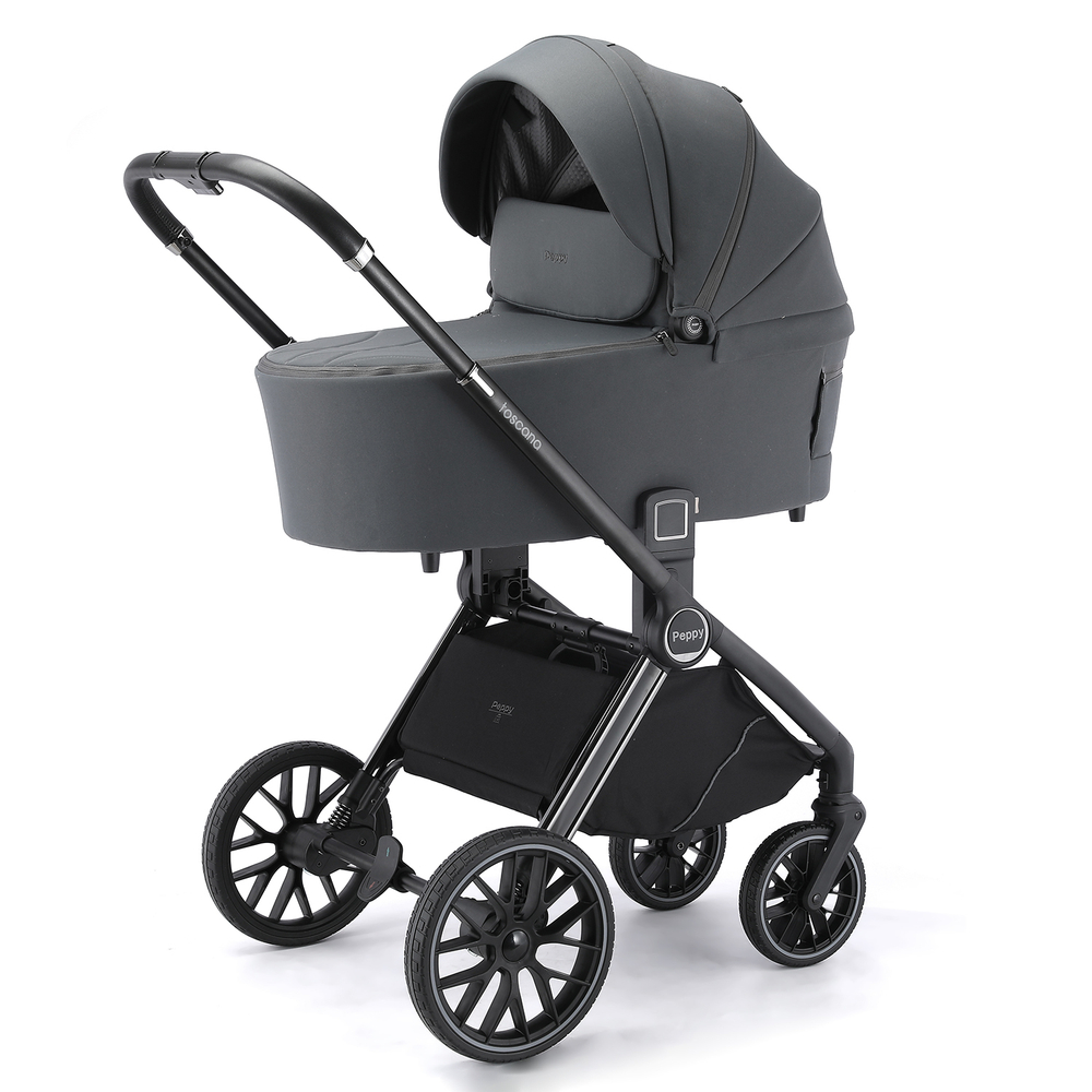 Peppy Коляска детская Toscana 2 в 1 Grey (серый)