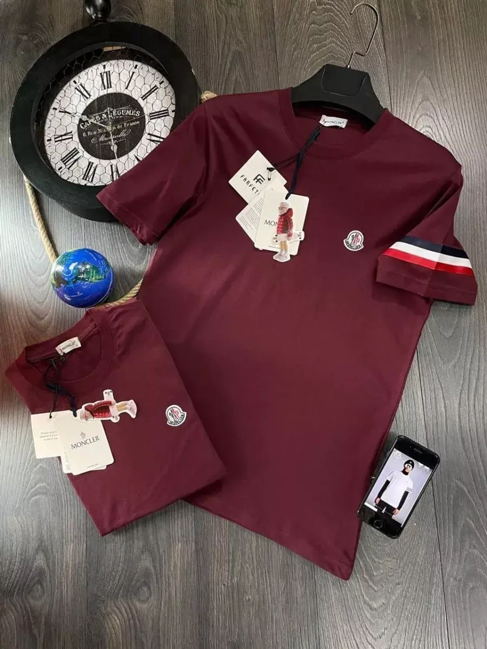 Футболка с принтом хлопок