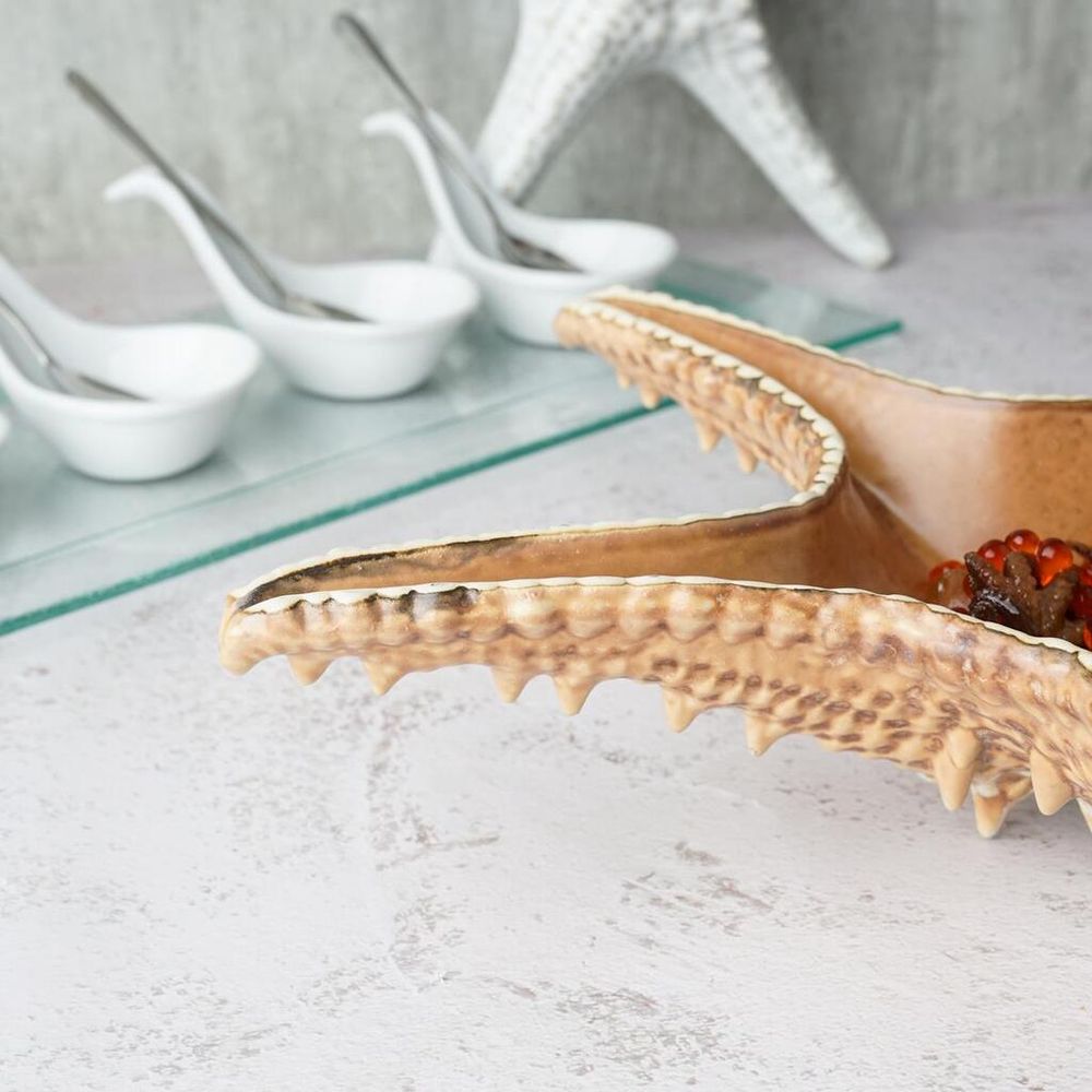 Блюдо для подачи 28*28 см h6 см 100 мл Звезда Pearl Starfish Frutti di Mare P.L. [1]