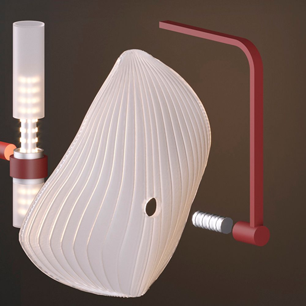 Настенный Светильник Blaise Red By Imperiumloft