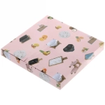 Тарелка керамическая «Райский сад» 20*20*2см, белая