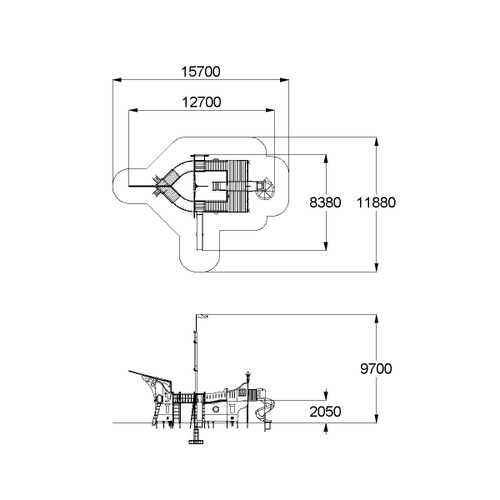 Детский игровой комплекс «Шхуна»