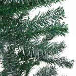 Ёлка «Серебряная дымка» 120 см, ПВХ зеленый с серебром (150 веток)