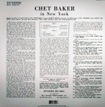 Chet Baker / In New York (LP)