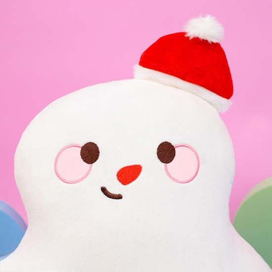 Мягкая игрушка Новый Год Снеговик 40см