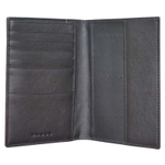 Обложка для документов Cross Grabado с ручкой Cross, кожа наппа, цвет чёрный, 11х1х14