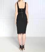 платье с ремешком Elisabetta Franchi - черный(AB33631E2)