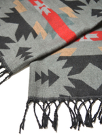 Шарф теплый с орнаментом Навахо