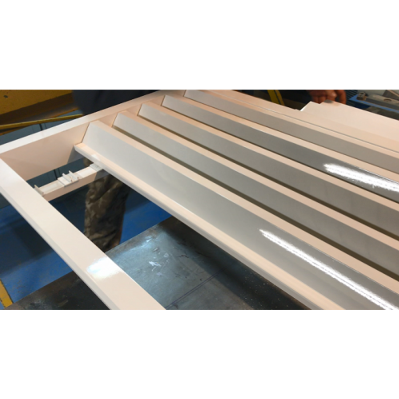 Решетка вентиляционная разборная с съемными жалюзи 80-60