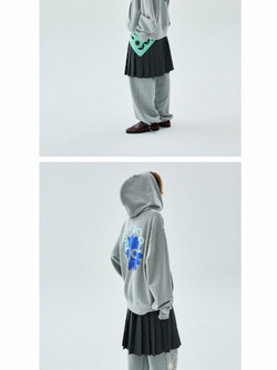 товары POCLANOS X MARDI OVERSIZED HOODY
