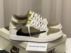 Nike Air Jordan 1 Low Travis Scott Golf Neutral Olive