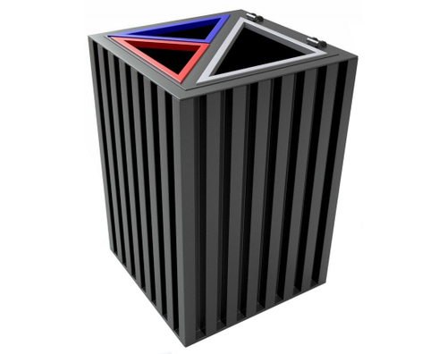 Урна для раздельного сбора Геометрия