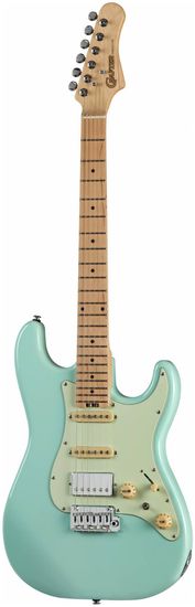 Электрогитара CRAFTER Charlotte (Silhouette) MP Ara Green