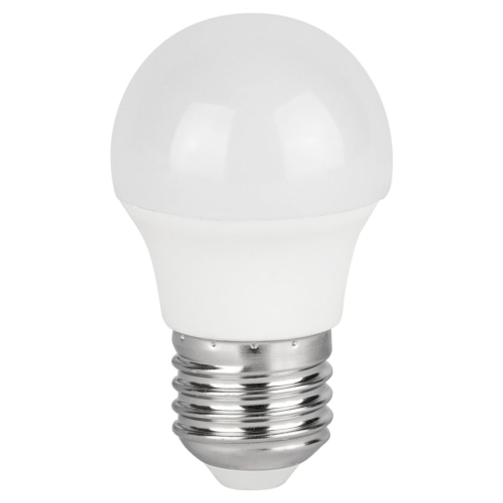 Лампа светодиодная ЭРА STD LED P45-15W-840-E27 15Вт шар нейтральный белый свет Е27 | Лампы cветодиодные Шар (G/P)