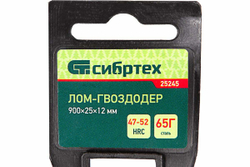 Лом-гвоздодер, 900X25X12мм СИБРТЕХ 25245