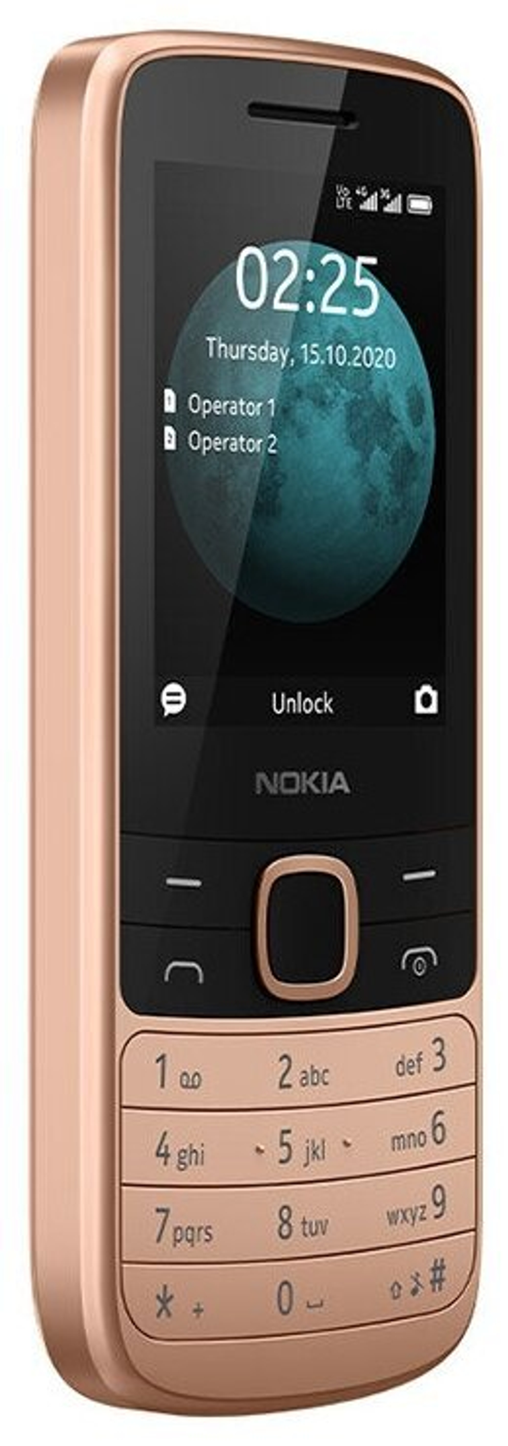 Сотовый телефон Nokia 225 4G Dual Sim (TA-1276) Sand