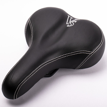 Седло комфортное, 250*200мм, черное, Vinca Sport VS 113
