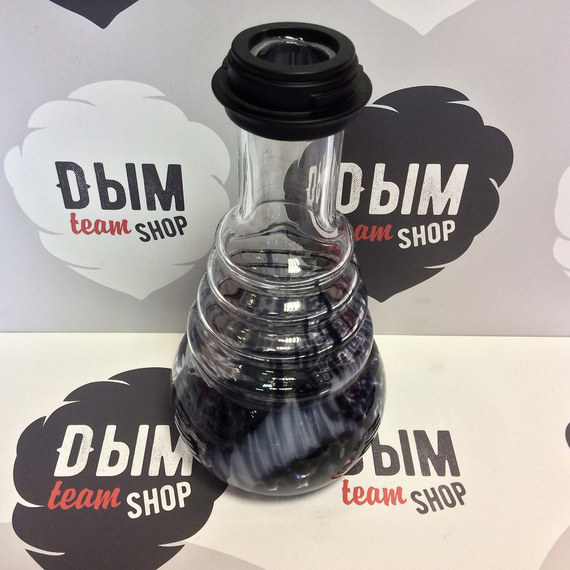 Колба AMY клик Прозрачно-Бело-Синяя