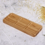 Менажница бамбуковая «SHEF» 25,5*10см 3секции