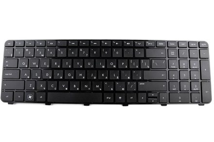 Клавиатура для ноутбука HP Pavilion DV7-1000 DV7-1100 DV7-1200 Series (Черная)