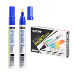 Маркер-краска перманентный Gixin, 18 мм, масляный, 12 шт, синий