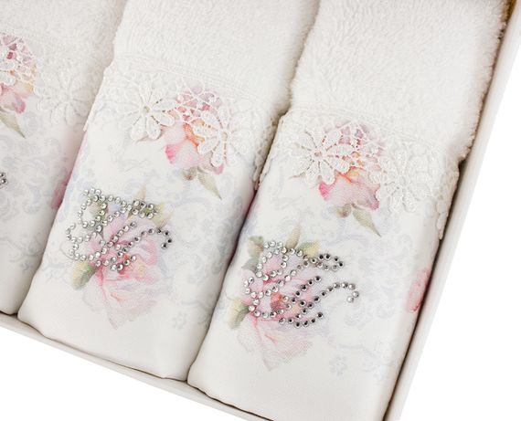 Набор салфеток VENICE  3пр по 30х50 TIVOLYO HOME Турция