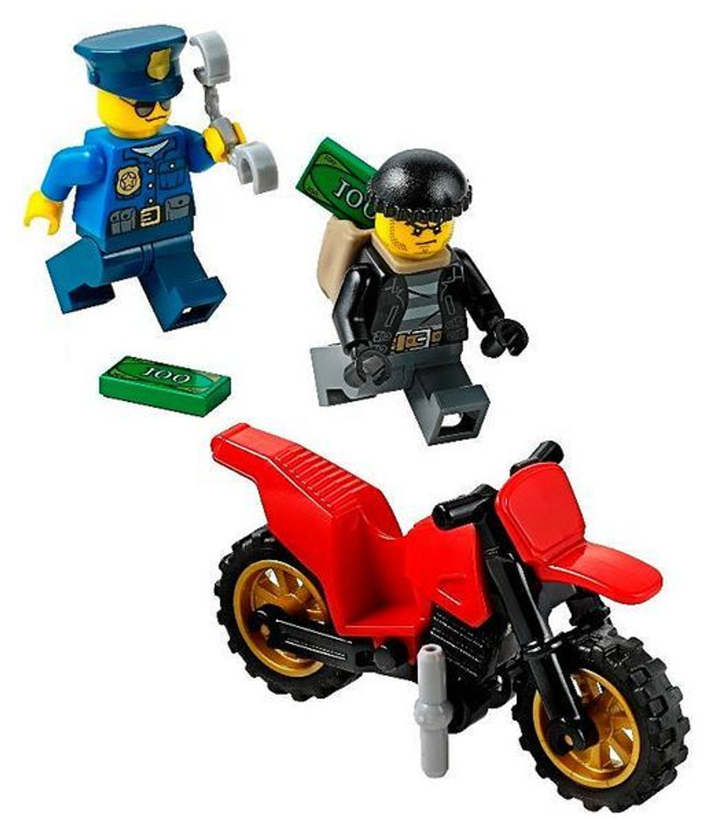 LEGO City: Погоня за воришками-байкерами 60042 — High Speed Police Chase — Лего Сити Город