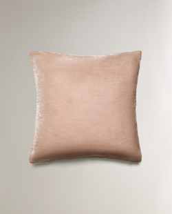 Zara Home наволочка декоративная из вискозы, серебристый