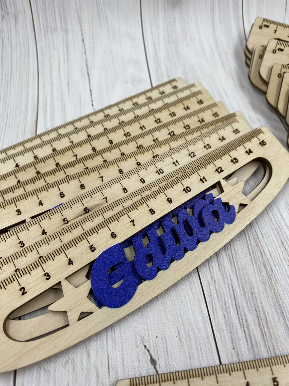 Именная линейка для мальчиков №2