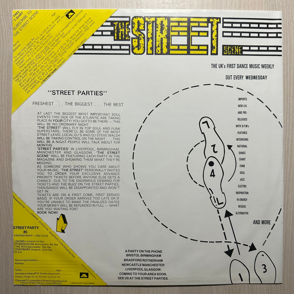 Сборник Street Sounds Edition 15 (Англия 1985г.)