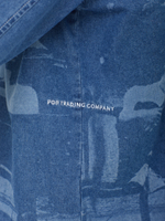 Мужская Рубашка Printed Denim