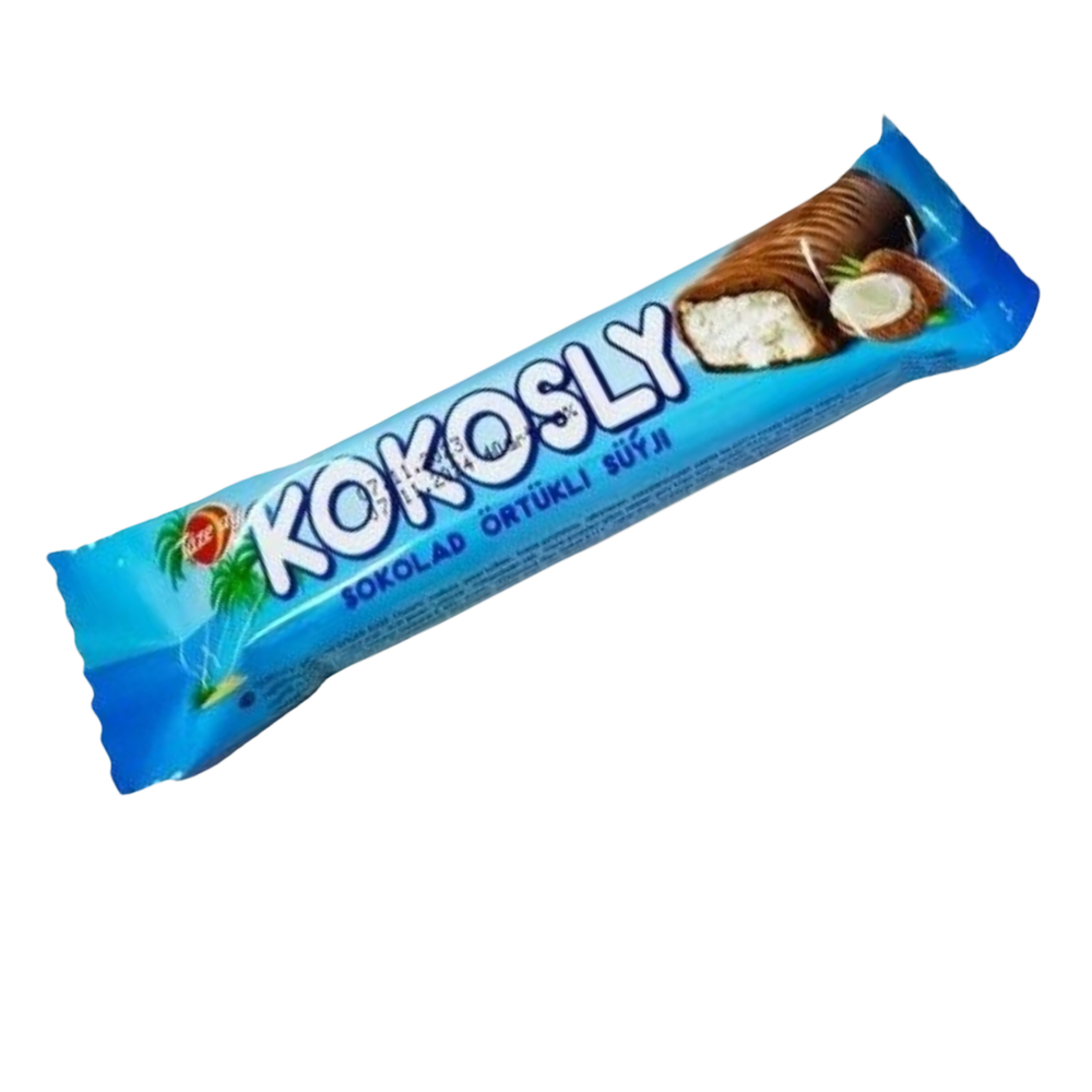 Шоколадный батоончик "Кокосли" шоколадной глазури 60гр