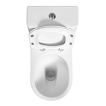 Унитаз-компакт безободковый WAVE ALPINA Tornado1.0, гор,ниж,2-кн.арм, дюро,м/л,быстр,БЕЛЫЙ глянец