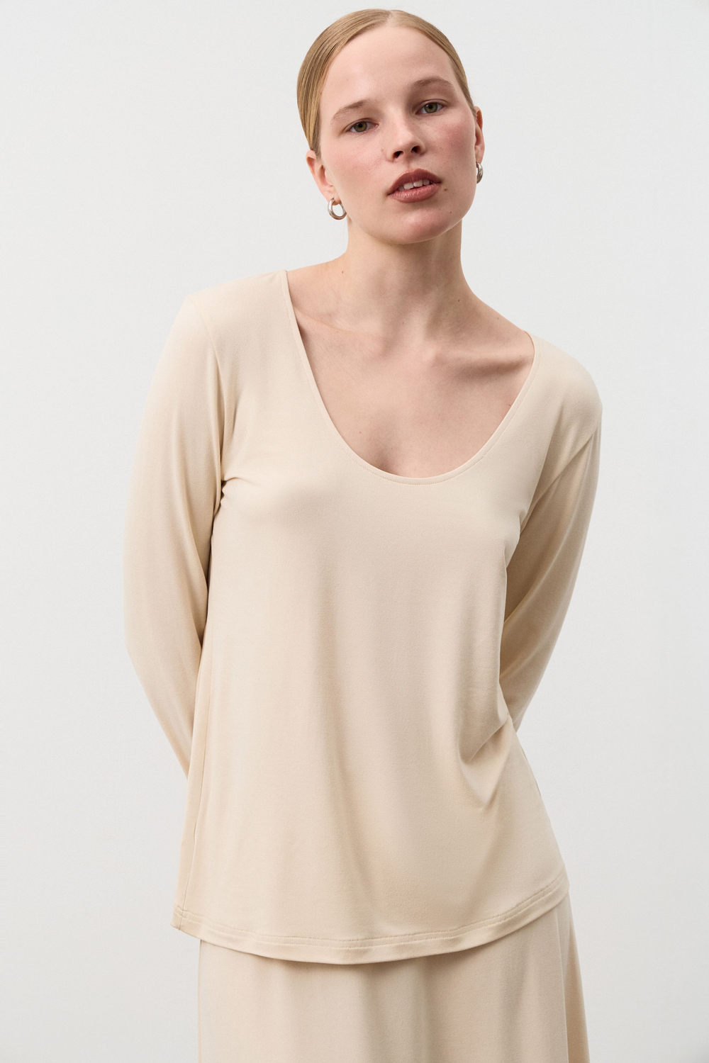 Лонгслив базовый