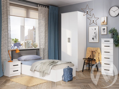 Детская "Фьюжн" (белый/белый)