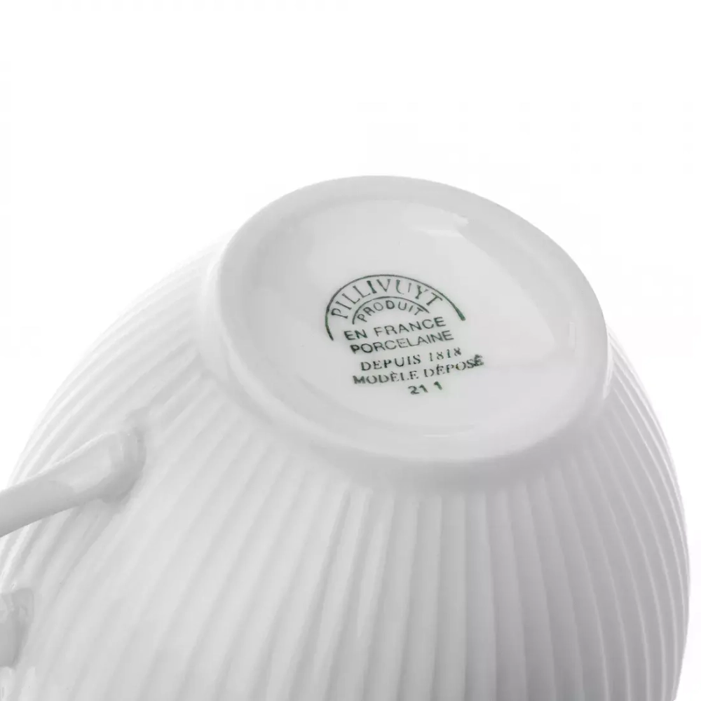 Сервиз чайный 14 предметов на 6 персон Pillivuyt Plisse-Toulouse