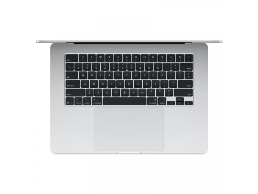 Ноутбук Apple MacBook Air 15 2025 M4 (15.3/2880x1864/24GB/512GB SSD/Apple graphics 10-core) Silver (MC6J4)