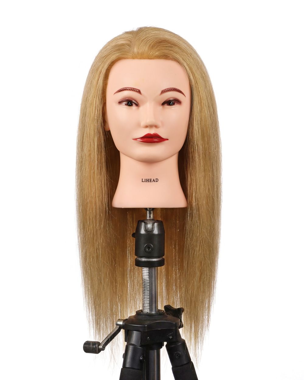 Учебная манекен голова "блондинка" 40см.