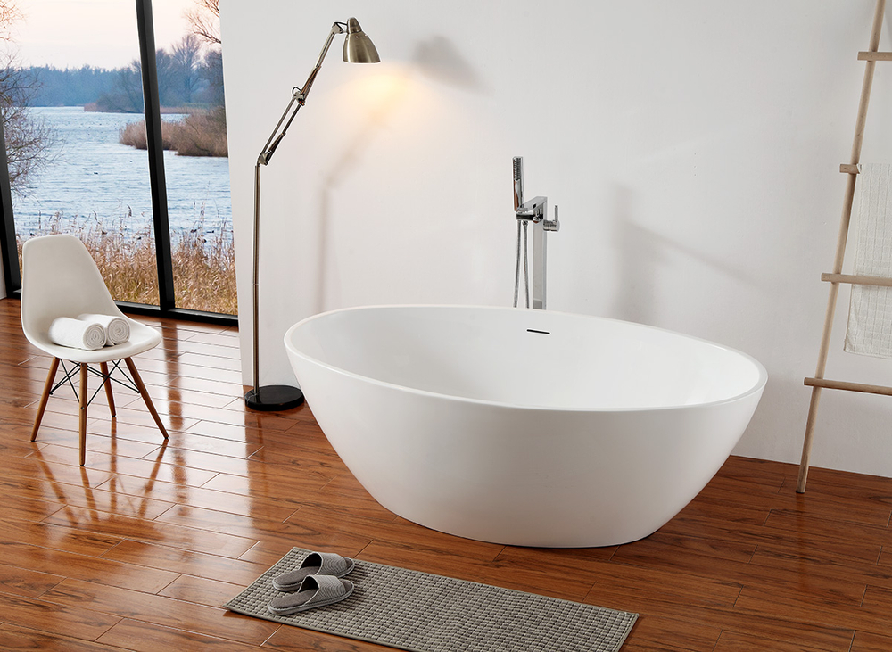 Акриловая ванна ABBER AB9249-1.7 белая