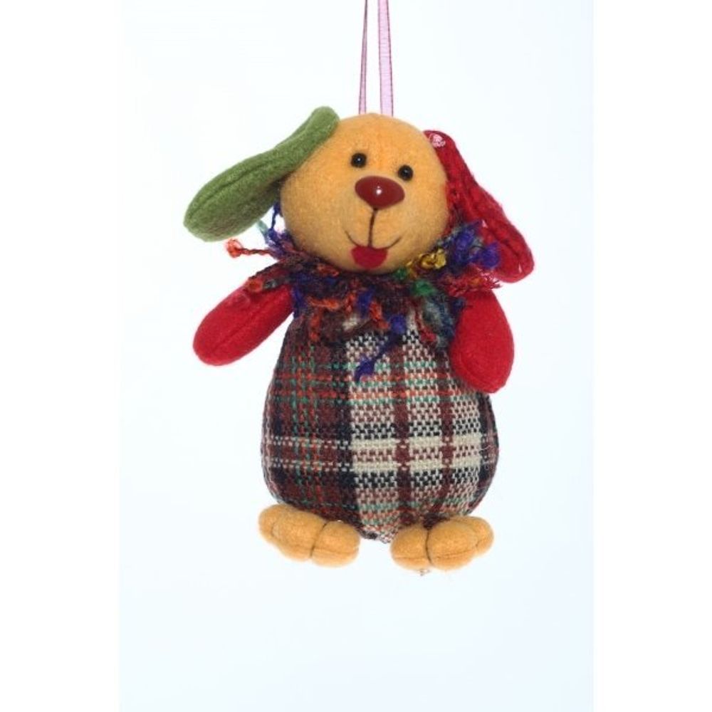 GAEM Новогоднее украшение «Собачка» (блок 12шт), L7 W5,5 H11,5 см, 6в.