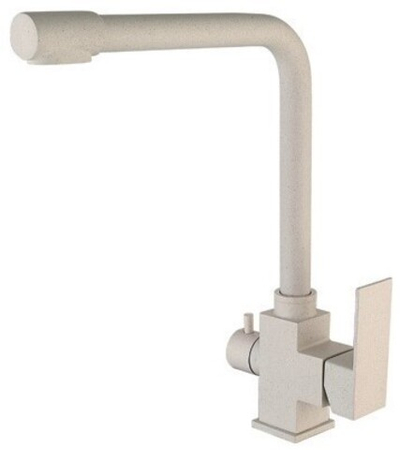 15025-B Смес. для кухни под фильт. выс. Г-обр. (НЕРЖ,СВ.БЕЖ.) ViEiR (10/1шт)