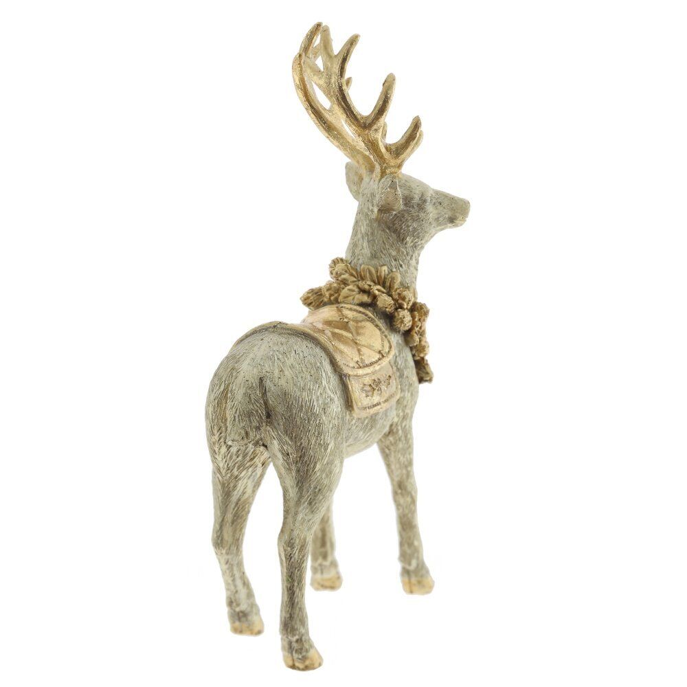 GAEM Фигурка декоративная "Олень", L14 W4 H21 см