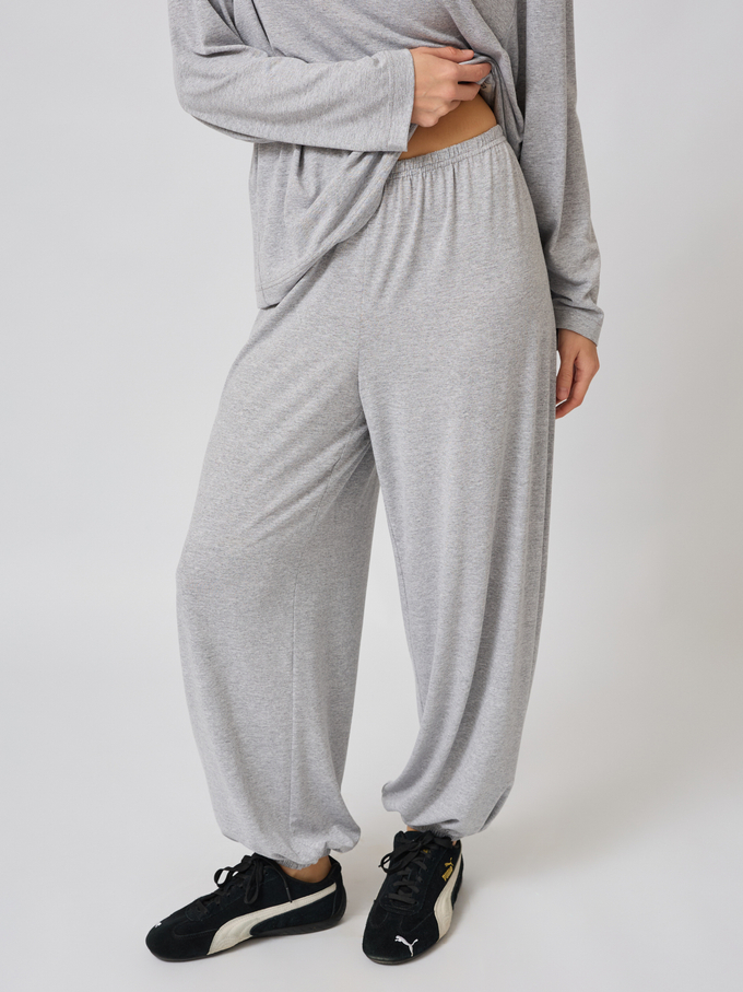 Брюки алладины из вискозы