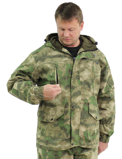 Костюм Горка-Demi тк.Грета рип-стоп цв.Мох зелёный