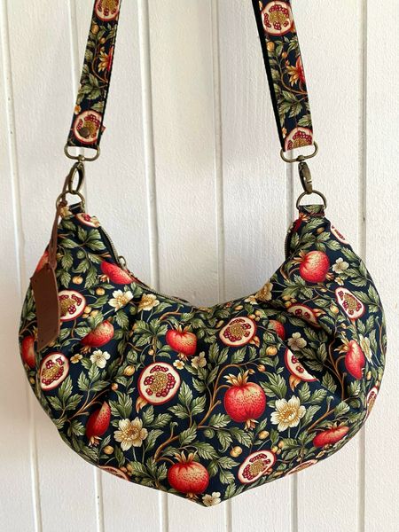 В ПУТИ, ГРАНАТ НА ЧЕРНОМ, 100% хлопок, ширина 110 см 4